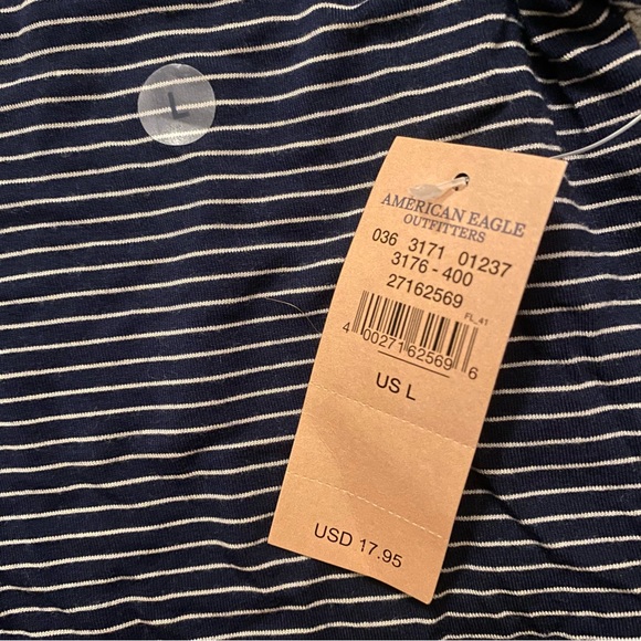🦋4/$20 SALE - NWT American Eagle striped soft and sexy tank top - Picture 3 of 4